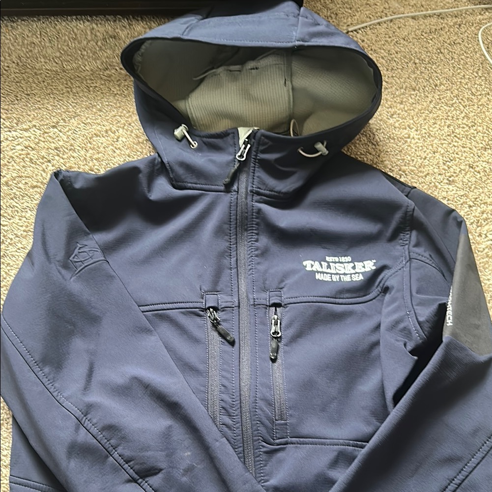 Stormtech Performance Jacket With Integrated Hood And Talisker Scotch Branding